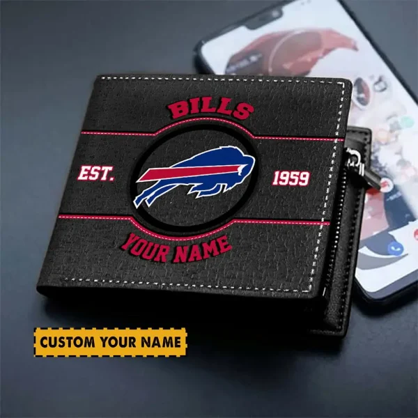 Buffalo Bills NFL  Best Gift For Men's Wallets Fans- Limited Edition AZMW101 - Image 2