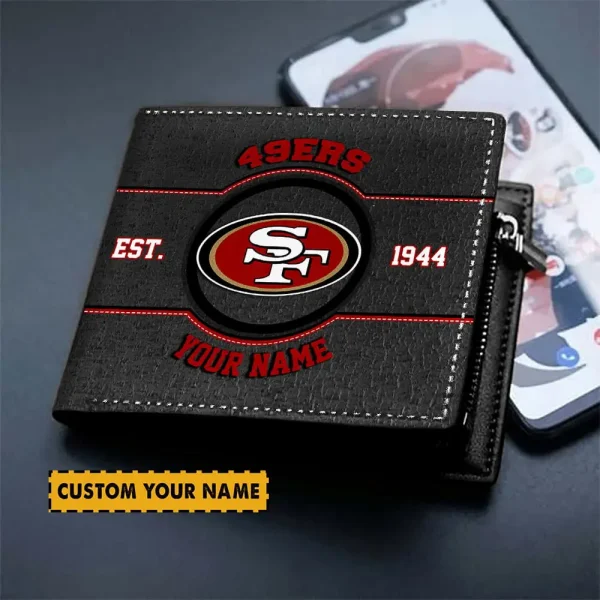 San Francisco 49ers NFL Men's Wallets Best Gift For Fans- Limited Edition AZMW102 - Image 2