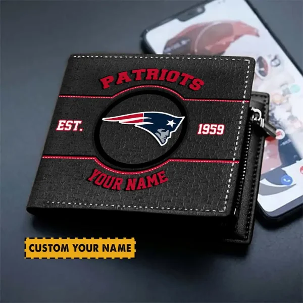 New England Patriots NFL Men's Wallets Best Gift For Fans- Limited Edition AZMW106 - Image 2