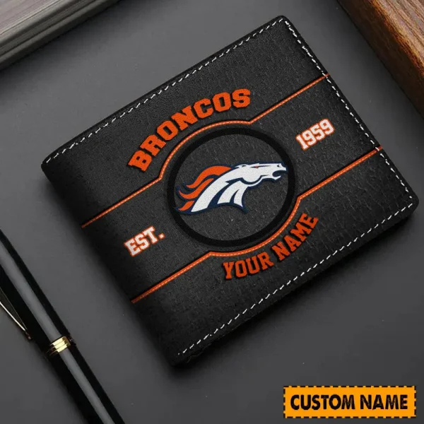 Denver Broncos NFL Men's Wallets Best Gift For Fans- Limited Edition AZMW108