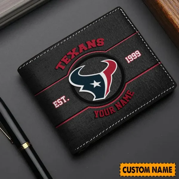 Houston Texans NFL Men's Wallets Best Gift For Fans- Limited Edition AZMW109