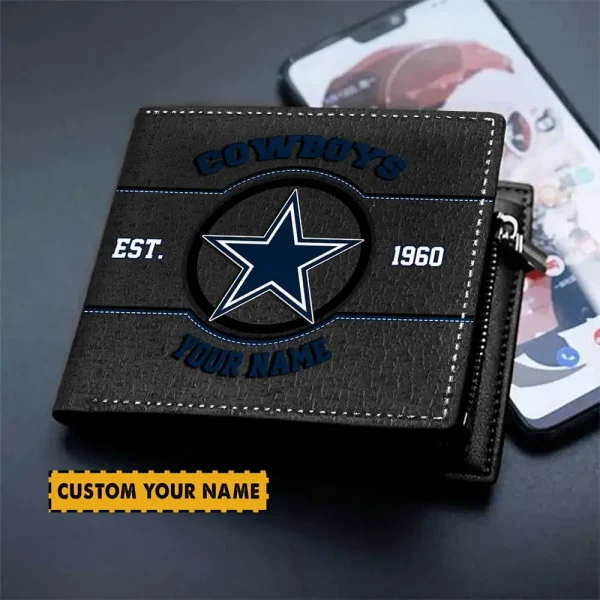 Dallas Cowboys NFL Men's Wallets Best Gift For Fans- Limited Edition AZMW111 - Image 2