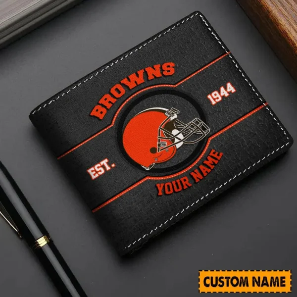 Cleveland Browns NFL Men's Wallets Best Gift For Fans- Limited Edition AZMW115