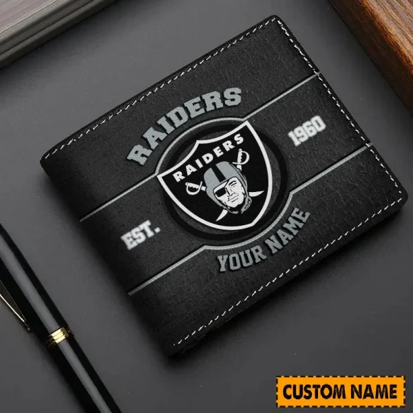 Las Vegas Raiders NFL Men's Wallets Best Gift For Fans- Limited Edition AZMW116