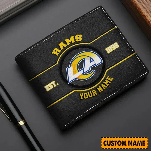 Los Angeles Rams NFL Men's Wallets Best Gift For Fans- Limited Edition AZMW120