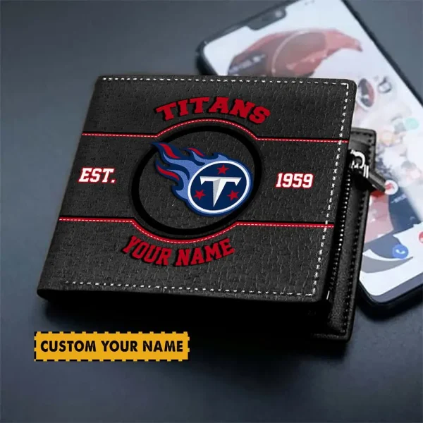 Tennessee Titans NFL Men's Wallets Best Gift For Fans- Limited Edition AZMW121 - Image 2