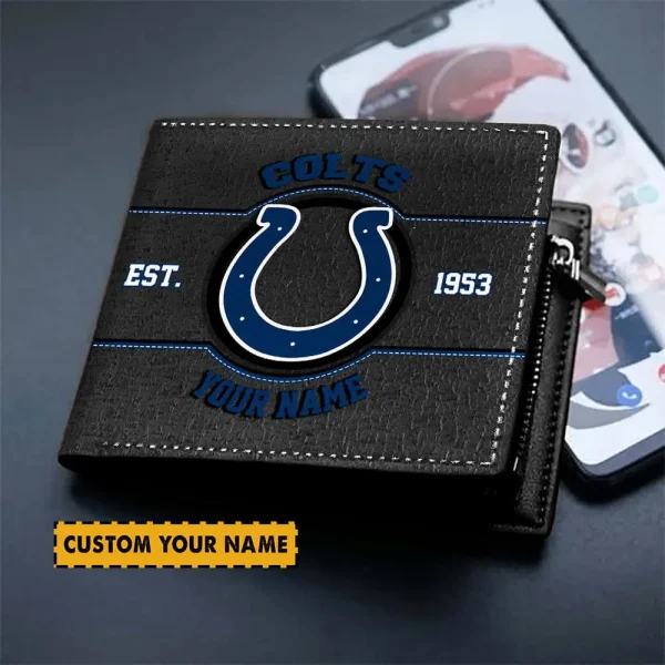 Indianapolis Colts NFL Men's Wallets Best Gift For Fans- Limited Edition AZMW122 - Image 2