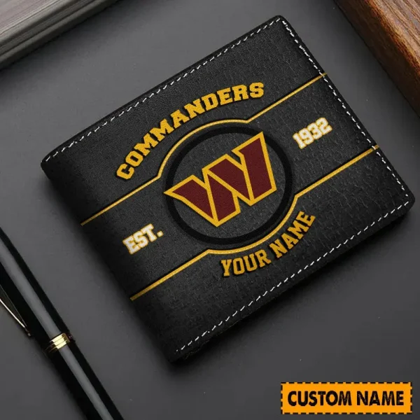 Washington Commanders NFL Men's Wallets Best Gift For Fans- Limited Edition AZMW124