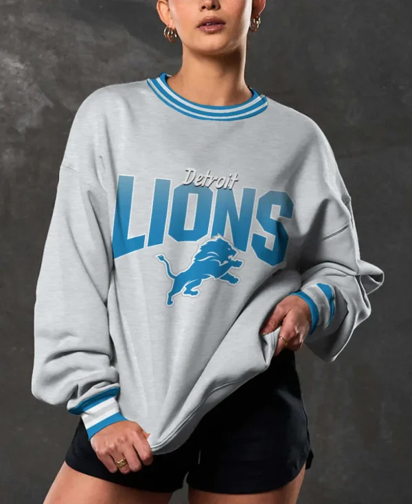 Detroit Lions  Crew Neck Sweatshirt BGRSW482