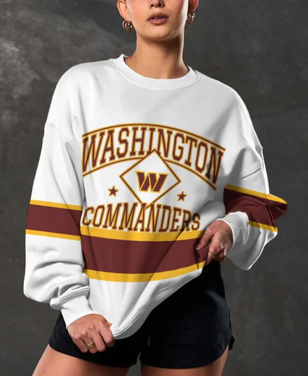 Washington Commanders Crew Neck Sweatshirt BGRSW483