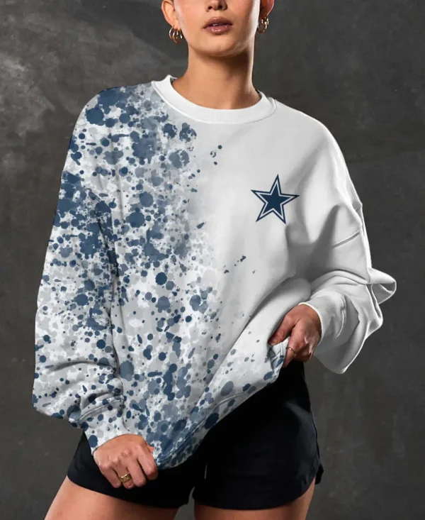 Dallas Cowboys Crew Neck Sweatshirt BGRSW485