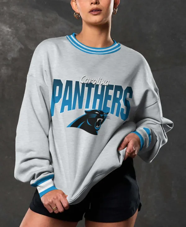 Carolina Panthers Crew Neck Sweatshirt BGRSW488