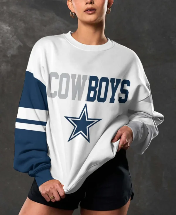 Dallas Cowboys Crew Neck Sweatshirt BGRSW492