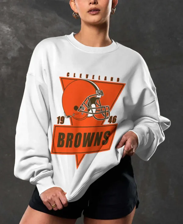 Cleveland Browns Crew Neck Sweatshirt BGRSW495