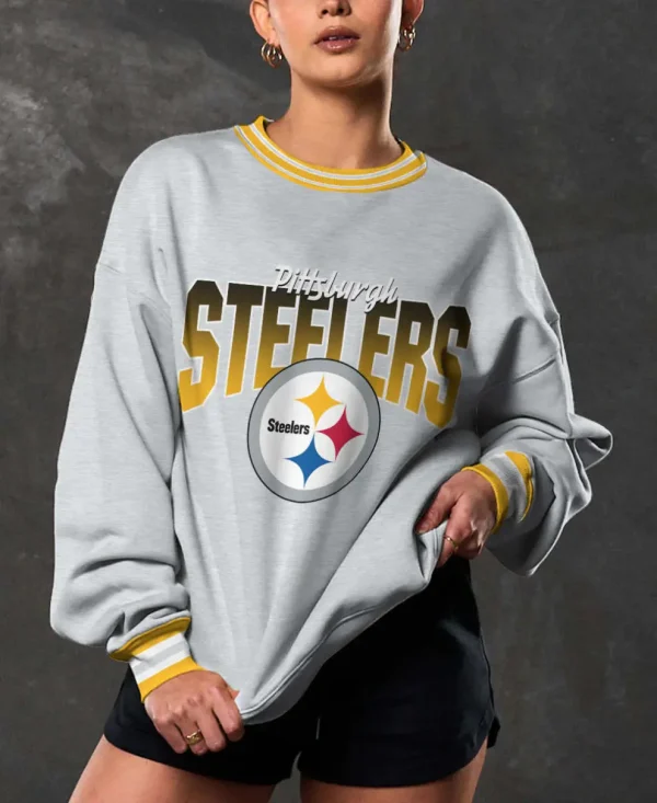 Pittsburgh Steelers Crew Neck Sweatshirt BGRSW496