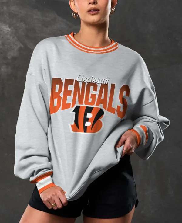 Cincinnati Bengals Crew Neck Sweatshirt BGRSW497