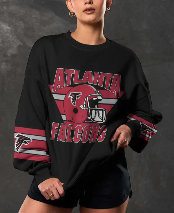 Atlanta Falcons Crew Neck Sweatshirt BGRSW500