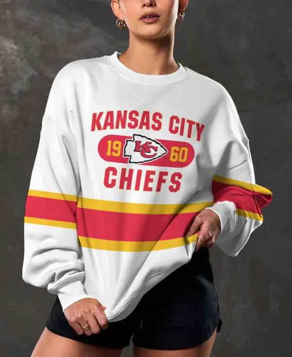 Kansas City Chiefs Crew Neck Sweatshirt BGRSW503