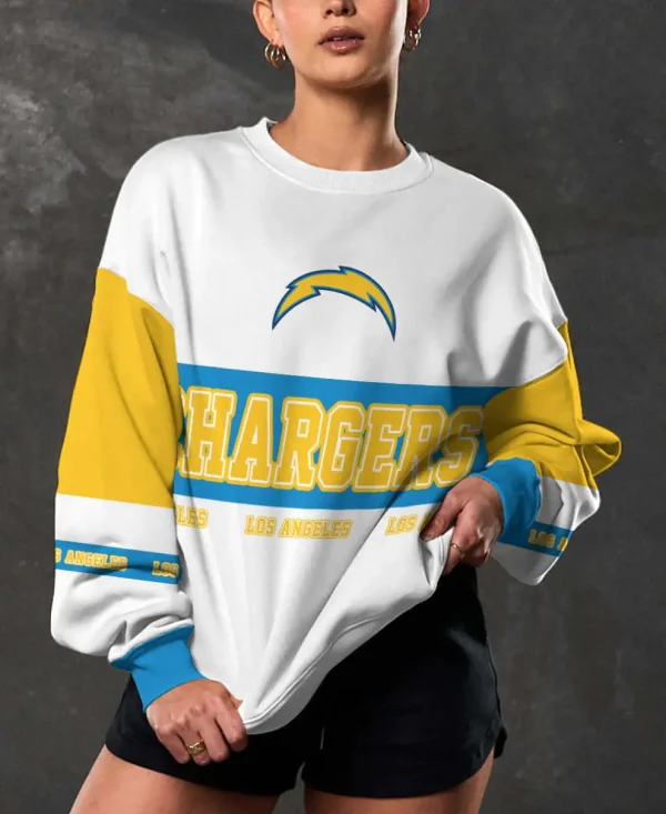 Los Angeles Chargers Crew Neck Sweatshirt BGRSW507