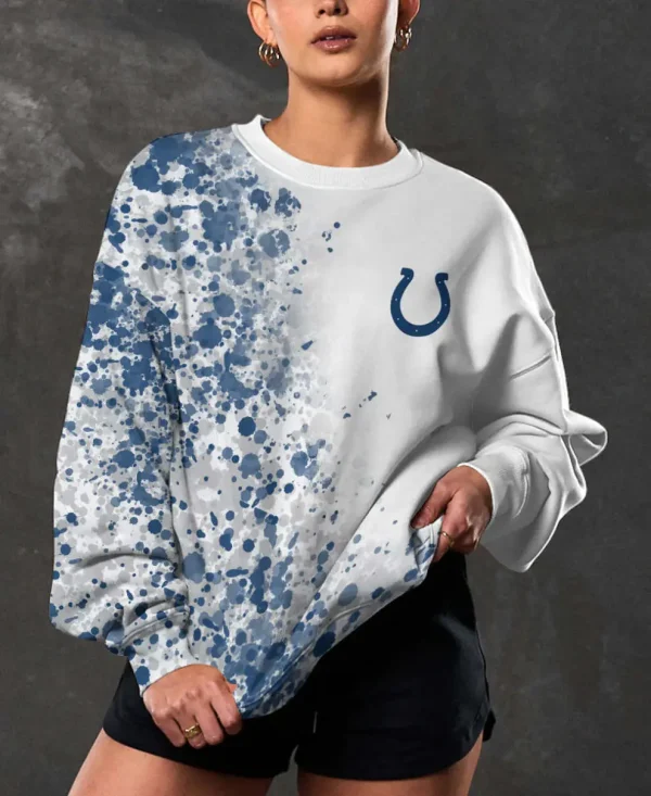 Indianapolis Colts Crew Neck Sweatshirt BGRSW508