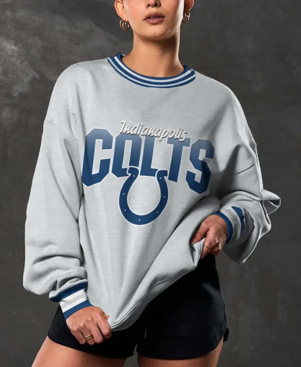 Indianapolis Colts Crew Neck Sweatshirt BGRSW511