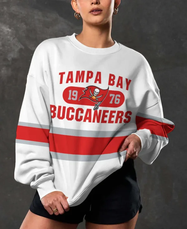 Tampa Bay Buccaneers Crew Neck Sweatshirt BGRSW512