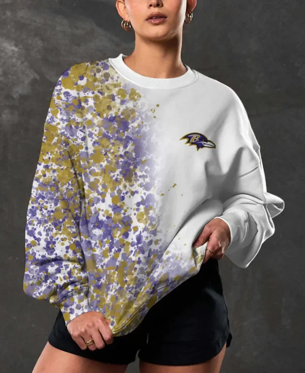 Baltimore Ravens Crew Neck Sweatshirt BGRSW513