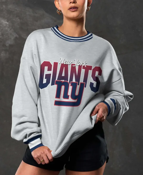 New York Giants Crew Neck Sweatshirt BGRSW514