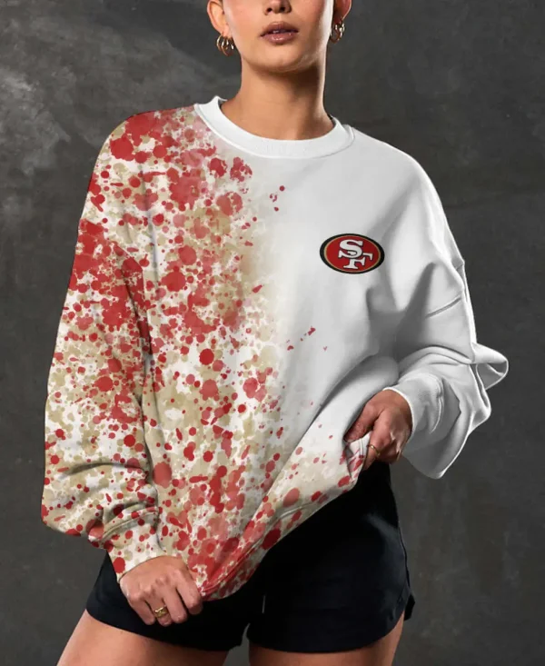 San Francisco 49ers Crew Neck Sweatshirt BGRSW517