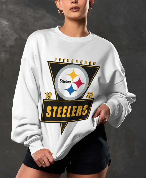 Pittsburgh Steelers Crew Neck Sweatshirt BGRSW519