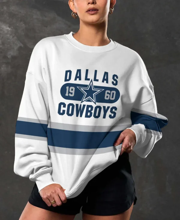 Dallas Cowboys Crew Neck Sweatshirt BGRSW520