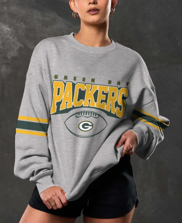 Green Bay Packers Crew Neck Sweatshirt BGRSW522