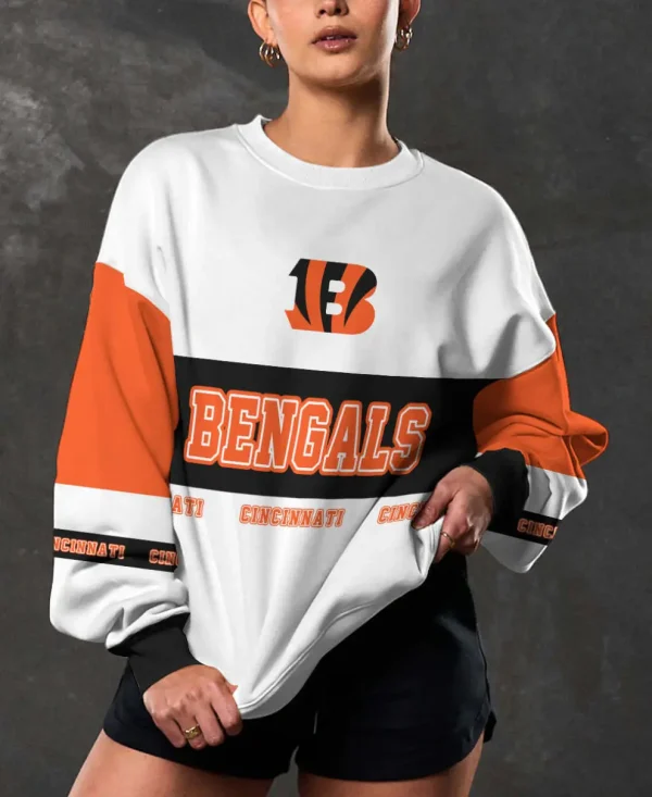 Cincinnati Bengals Crew Neck Sweatshirt BGRSW530