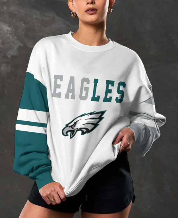 Philadelphia Eagles Crew Neck Sweatshirt BGRSW534