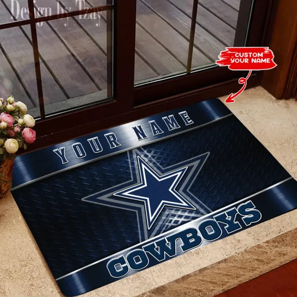 Dallas Cowboys NFL Multicolor Doormat BGDMM831