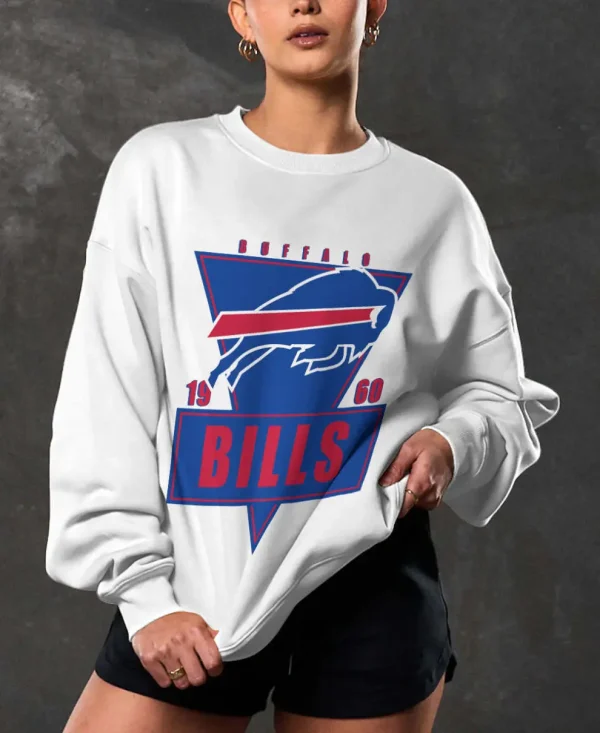 Buffalo Bills Crew Neck Sweatshirt BGRSW542