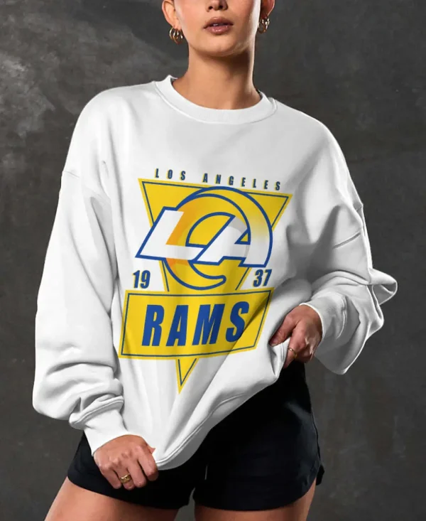 Los Angeles Rams Crew Neck Sweatshirt BGRSW547