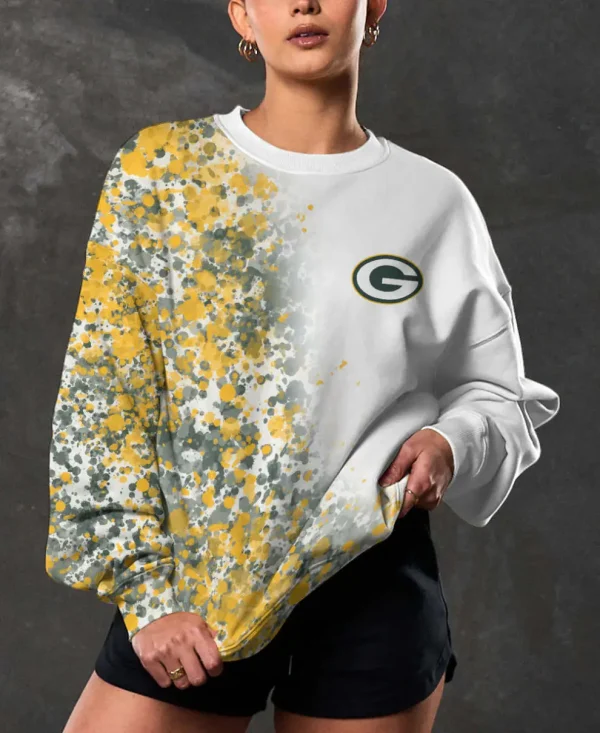 Green Bay Packers Crew Neck Sweatshirt BGRSW548