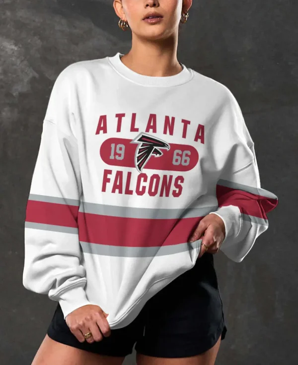 Atlanta Falcons  Crew Neck Sweatshirt BGRSW553