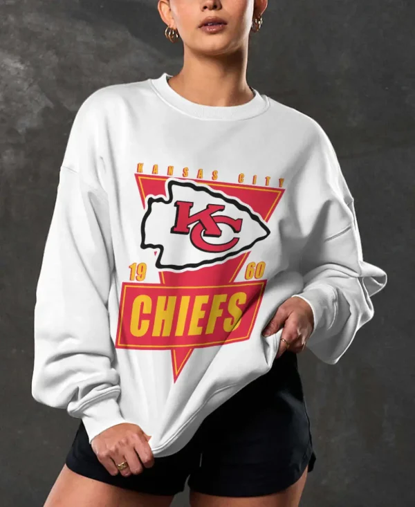 Kansas City Chiefs Crew Neck Sweatshirt BGRSW554