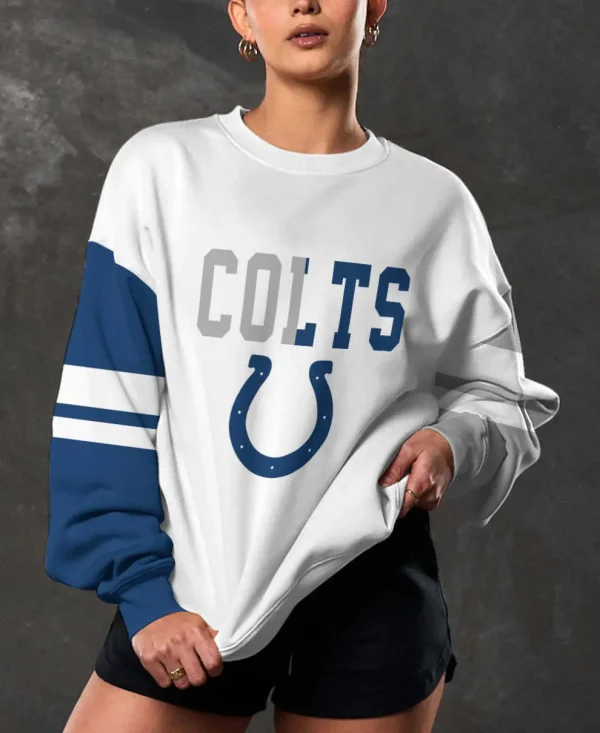 Indianapolis Colts Crew Neck Sweatshirt BGRSW555