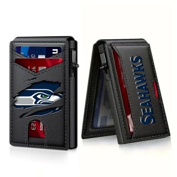 Seattle Seahawks Blocking Pop Up Card Holder SPTFCS071 - Image 2