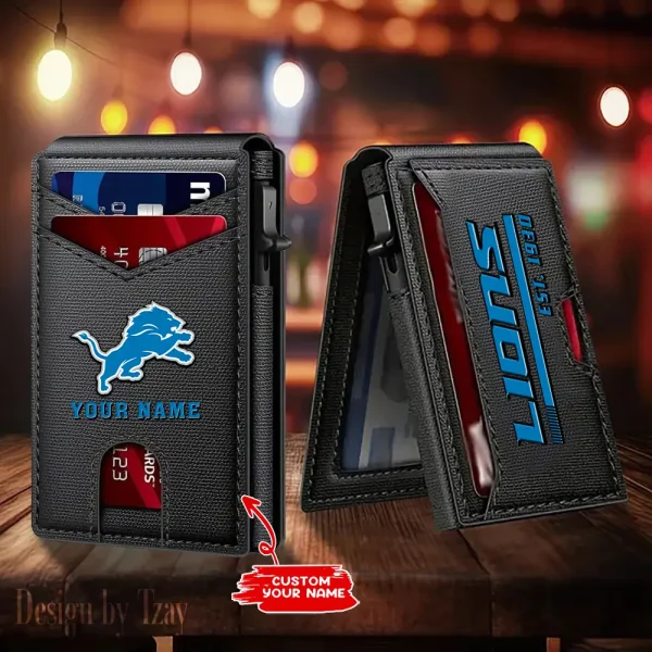 Detroit Lions Fashion Card Case SPTFCS048