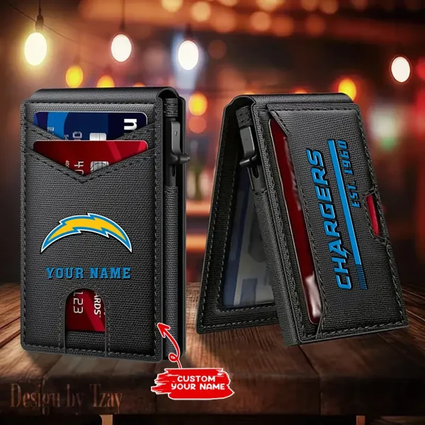 Los Angeles Chargers Fashion Card Case SPTFCS055