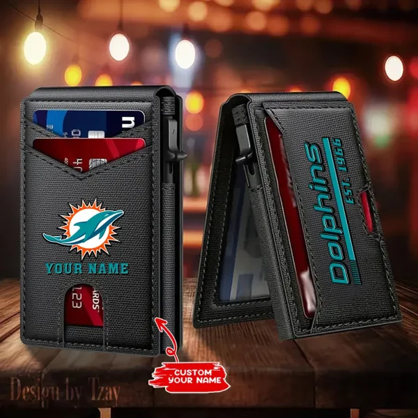 Miami Dolphins Fashion Card Case SPTFCS057