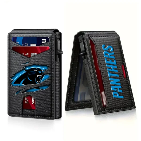 Carolina Panthers Blocking Pop Up Card Holder SPTFCS089 - Image 2