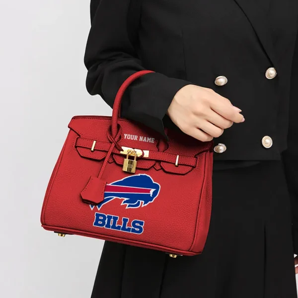 Buffalo Bills Birkin Style Premium Leather Bag SPTBIRKINBAG012