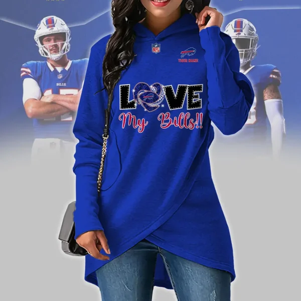 Buffalo Bills Chie Lady Hoodie SPTCLH049