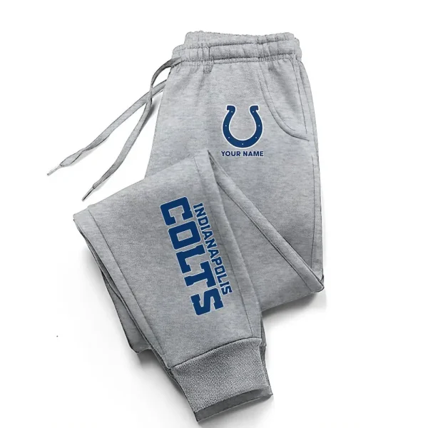 Indianapolis Colts Comfortable Lightweight Casual Unisex Cotton Sweatpants BGJGPSP227