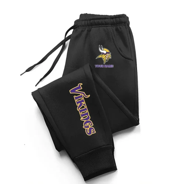 Minnesota Vikings Comfortable Lightweight Casual Unisex Cotton Sweatpants BGJGPSP228